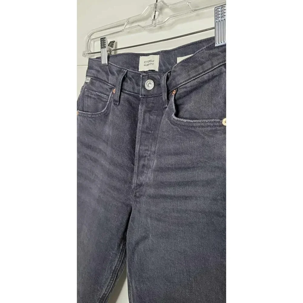 CITIZENS OF HUMANITY Charlotte High Waist Straight Jeans in Frolic Sz 23 NWOT - Picture 2 of 5